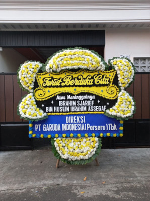 Papan Bunga Duka di Jeunieb
