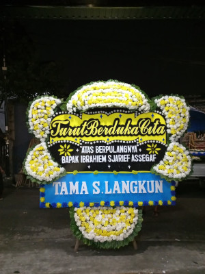 Papan Bunga Duka di Jeunieb